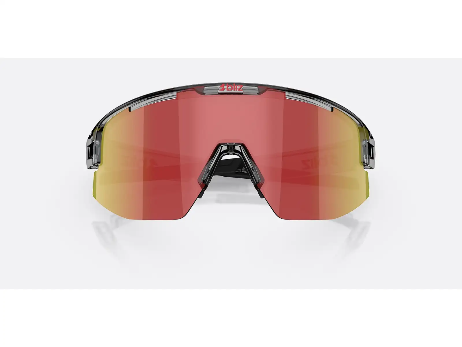 Bliz Matrix slnečné okuliare Transparent Dark Grey/Brow Red Multi
