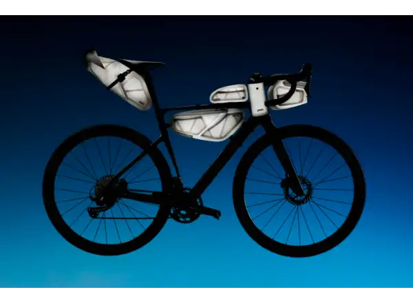 POC Ultra Top Tube Bag 0.7 l brašna na hornú rámovú trubku Hydrogen White Translucent