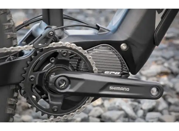 Superior eXF 8089 celoodpružený e-bikeMatte Black/Chrome Silver