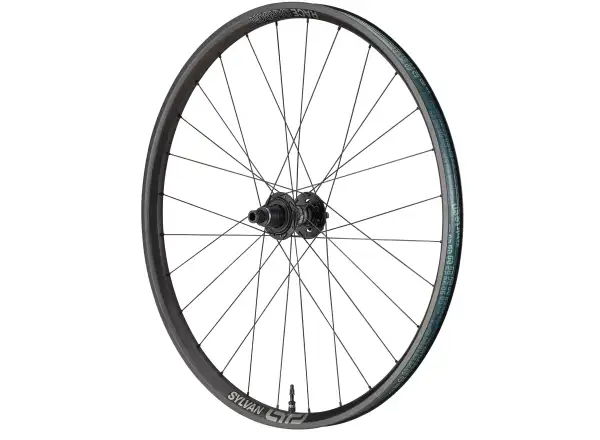 E-13 Sylvan Race Carbon Super Boost 27,5" zadné pletené koleso orech XD čierne