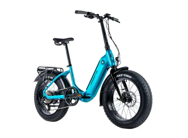 Leader Fox Cody 20 skladací elektrobicykel modrá