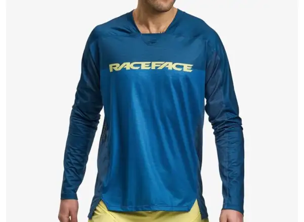 Race Face Diffuse pánsky dres s dlhým rukávom navy