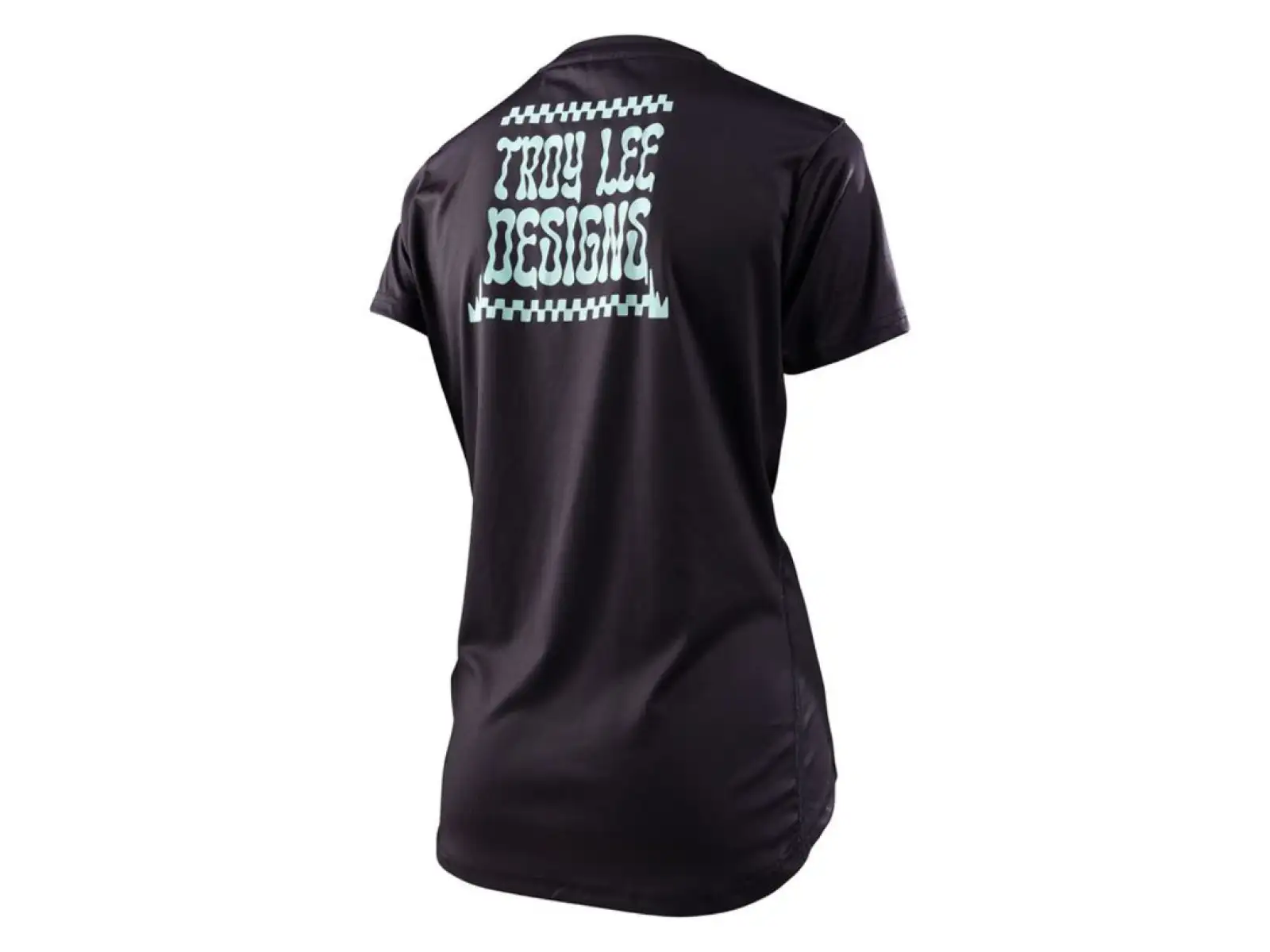 Troy Lee Designs Lilium Dámske tričko s krátkym rukávom Micayla Gatto Black