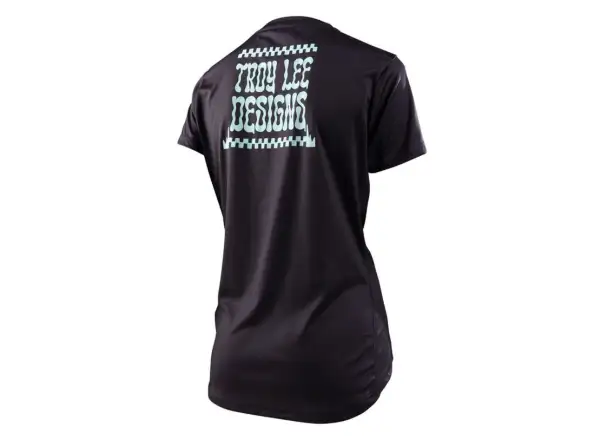 Troy Lee Designs Lilium Dámske tričko s krátkym rukávom Micayla Gatto Black