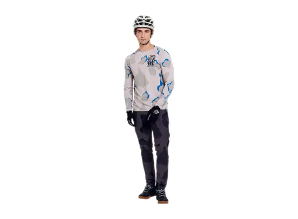 Troy Lee Designs Skyline Pro pánsky dres dlhý rukáv Flow Camo Pumice