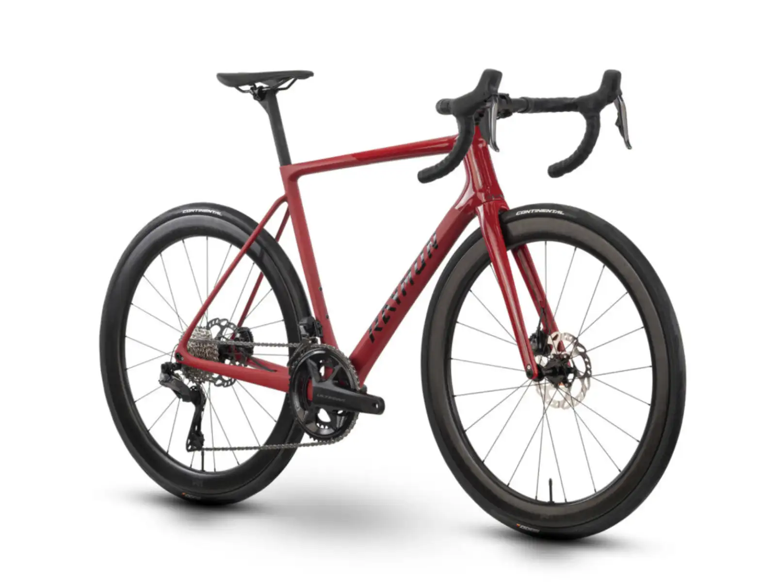 Raymon Kirana Ultra cestný bicykel Carmine Red Stealth