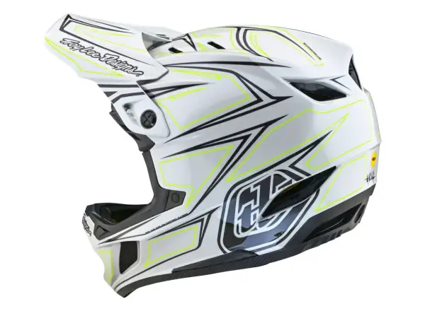Troy Lee Designs D4 Composite MIPS Pinned prilba Light Gray