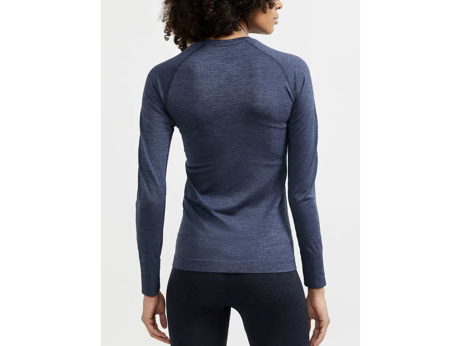 Craft Core Dry Active Comfort dámske tričko dlhý rukáv tmavo modrá