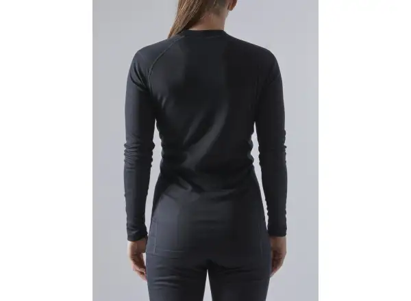 Craft Core Warm Baselayer dámsky set tričko dlhý rukáv+nohavice čierna