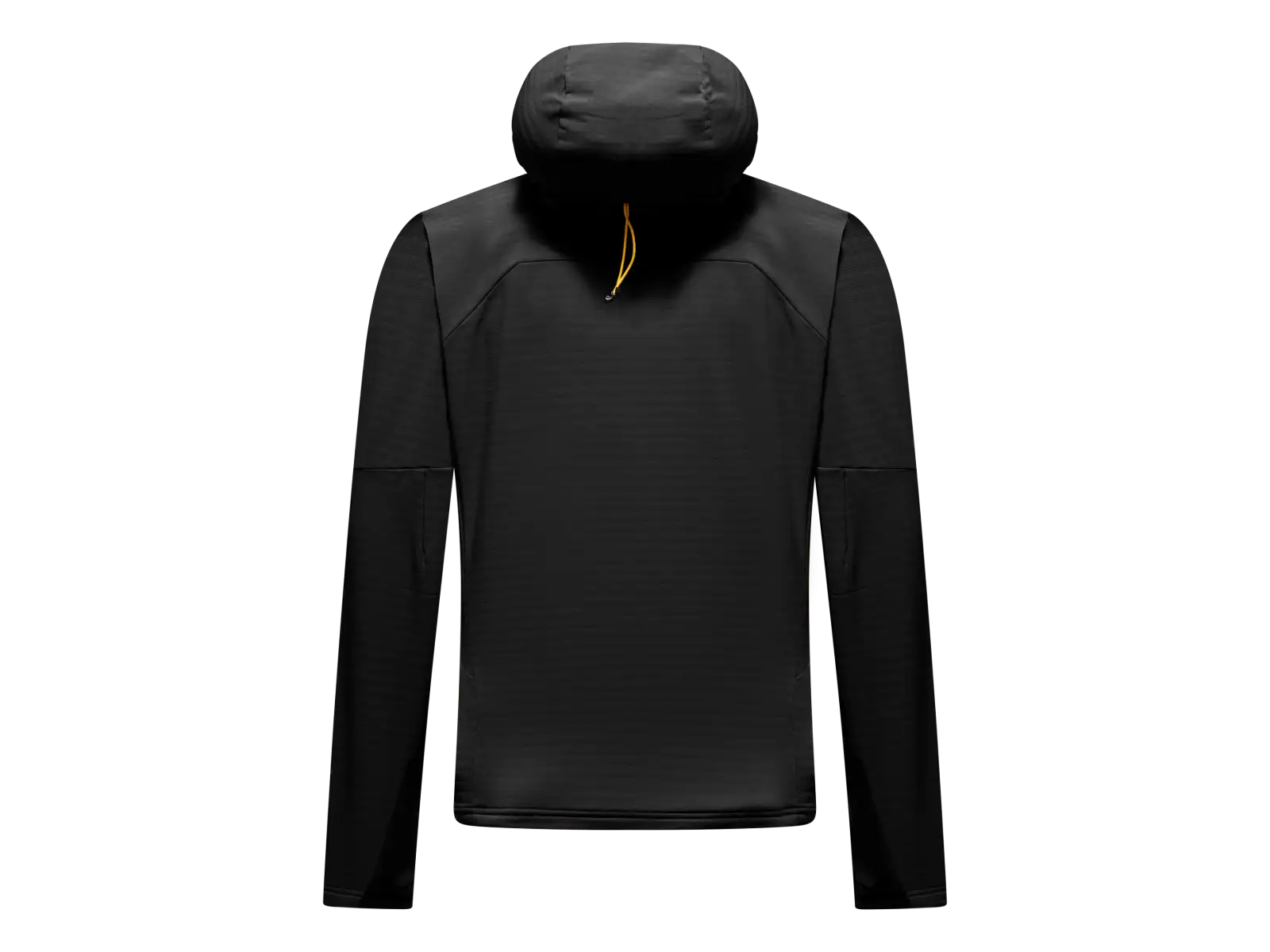 Salewa Ortles Fleece Pro Hooded pánska fleecová mikina s kapucňou Black Out