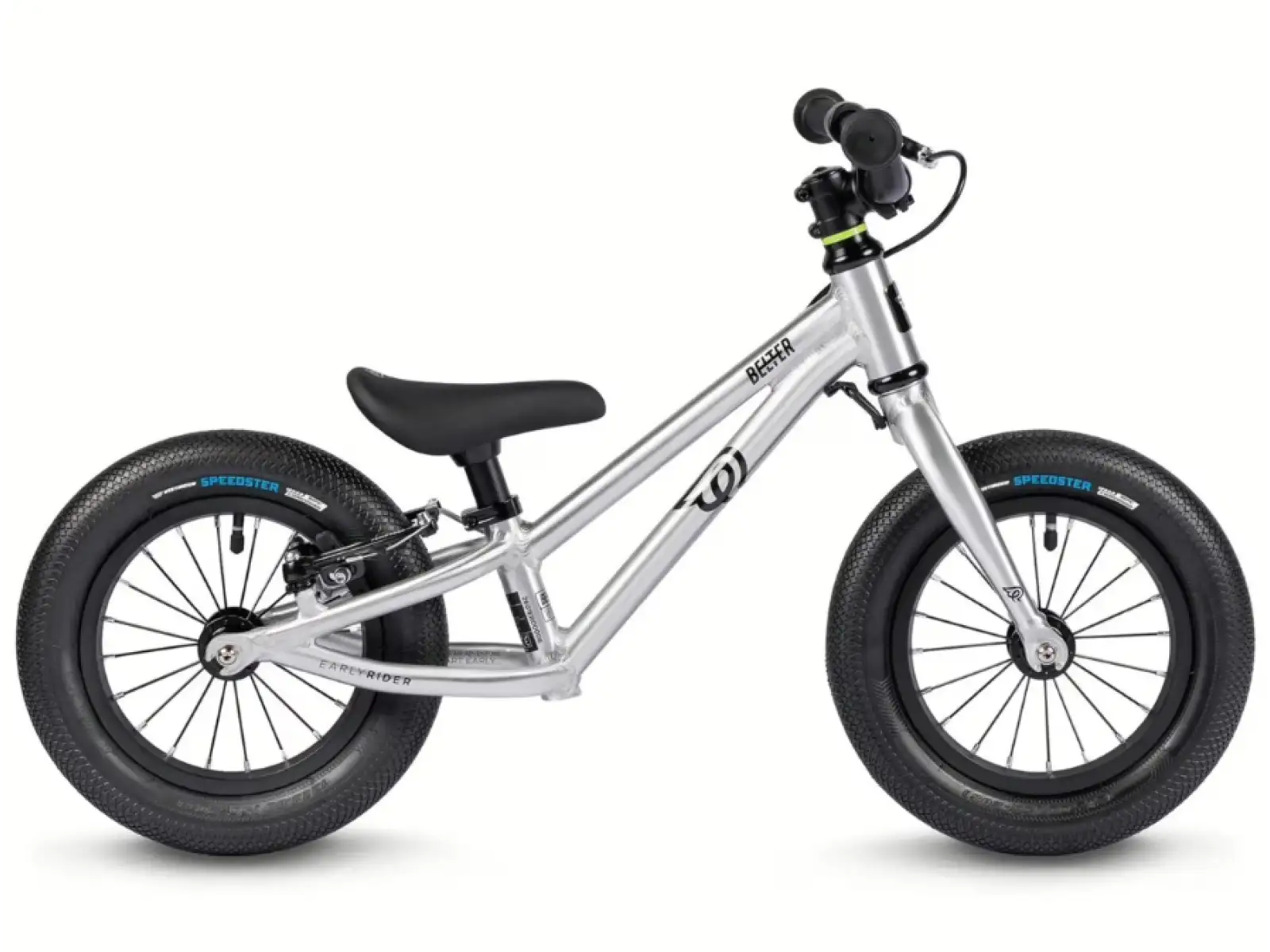 Early Rider Belter 12 detské odrážadlo Brushed Aluminium 2026