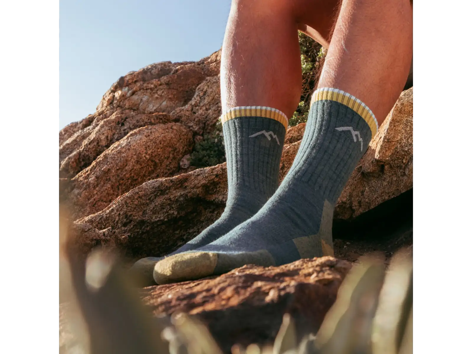 Darn Tough Hiker Micro Crew Midweight Cushion pánske ponožky Spruce