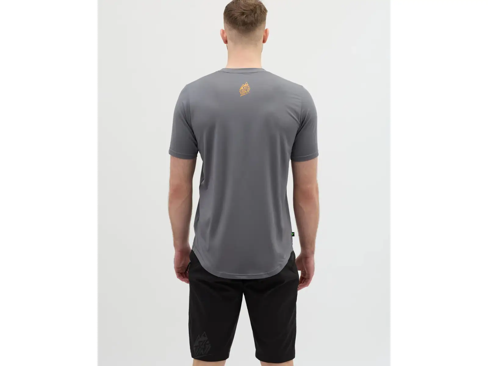 Silvini Denno pánsky voľný dres krátky rukáv Grey/Tiger