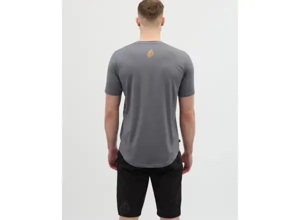 Silvini Denno pánsky voľný dres krátky rukáv Grey/Tiger