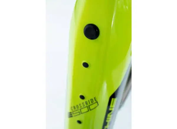 Rock Machine Crossride INT e500 Touring elektrobicykel Gloss Radioactive Yellow / Black