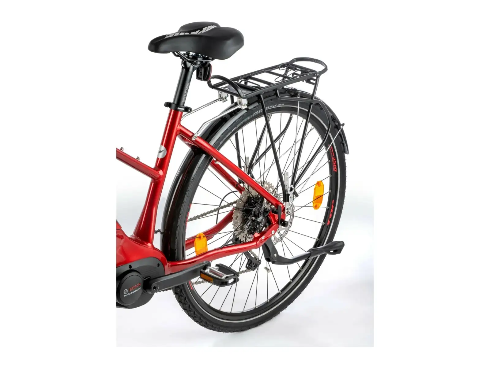 Apache Matta 1 Bosch Tour dámsky krosový elektrobicykel červená