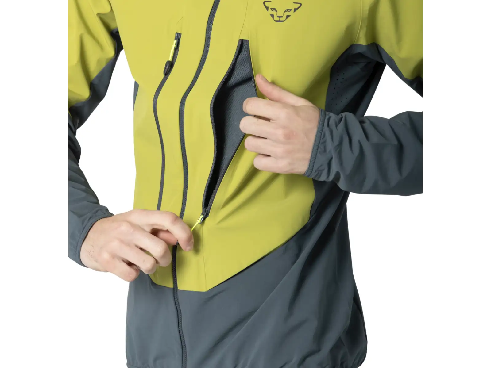 Dynafit Blacklight Softshell pánska bunda Golden Lime
