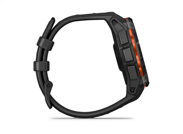 Garmin Instinct 3 Solar 45 mm smart hodinky čierna/čierny remienok