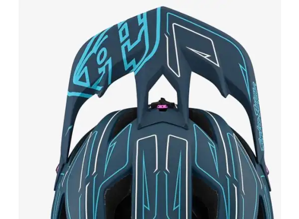 Troy Lee Designs Stage Visor Pinstripe Náhradné tienidlo Marine