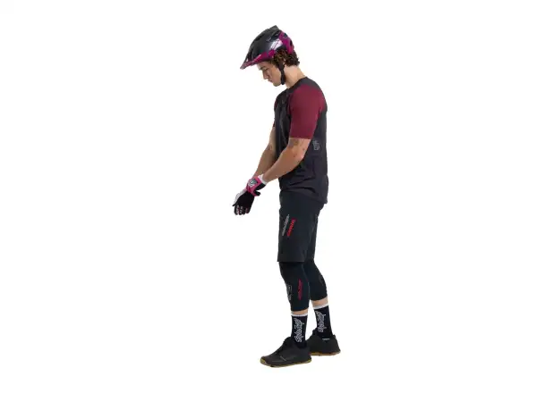 Troy Lee Designs x SRAM Skyline pánsky dres krátky rukáv Radioscape Black/Berry