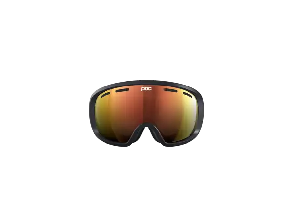 POC Fovea lyžiarske okuliare Uranium Black/Partly Sunny Orange