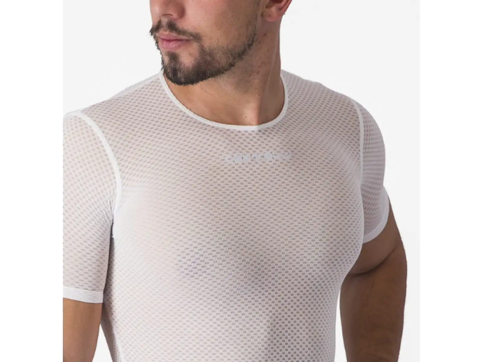 Castelli Pro Mesh 2.0 funkčné tričko krátky rukáv White
