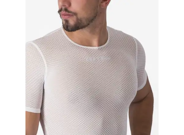 Castelli Pro Mesh 2.0 funkčné tričko krátky rukáv White
