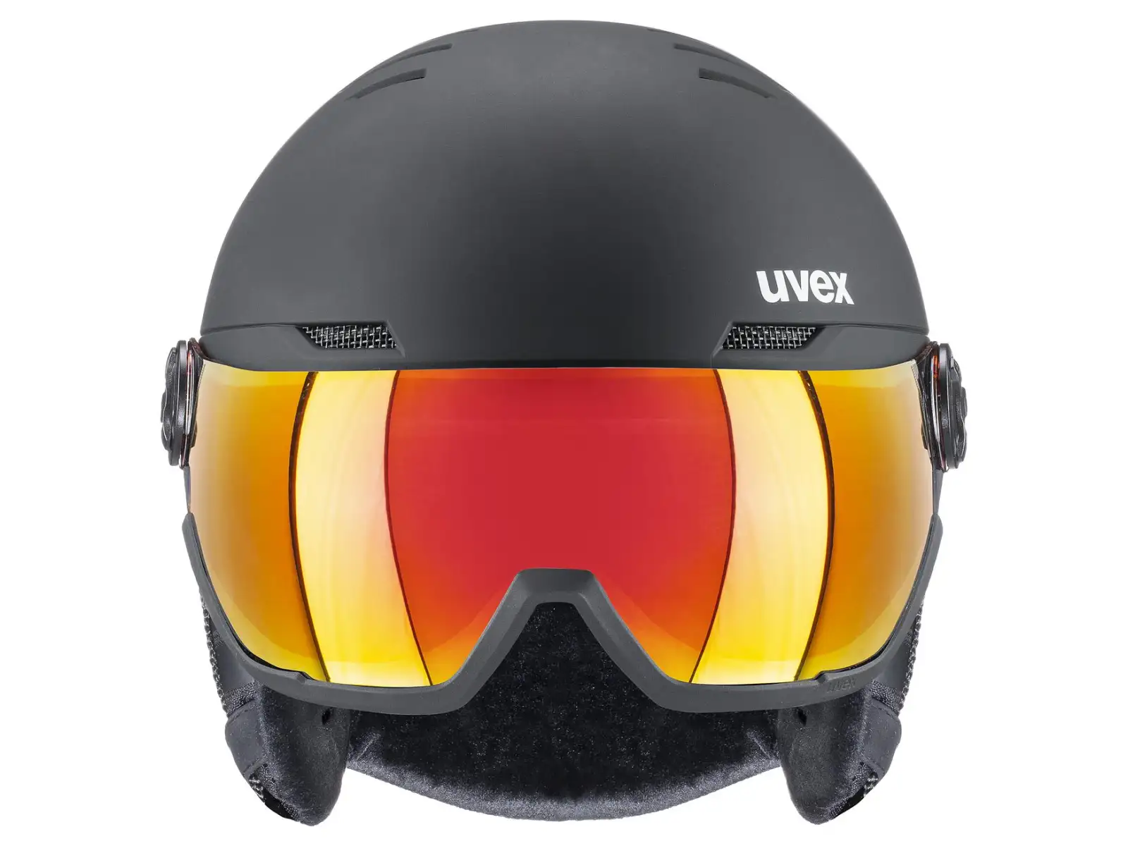 Uvex Wanted Visor lyžiarska prilba black matt