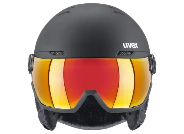 Uvex Wanted Visor lyžiarska prilba black matt