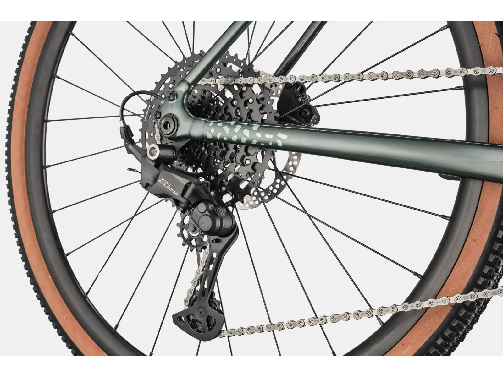 Cannondale Topstone CAAD 3 CUES 1X FlatBar gravel bicykel Tech Green