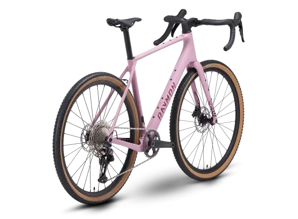 Raymon Soreno Comp 700 GRX gravel bicykel Mohair Pink