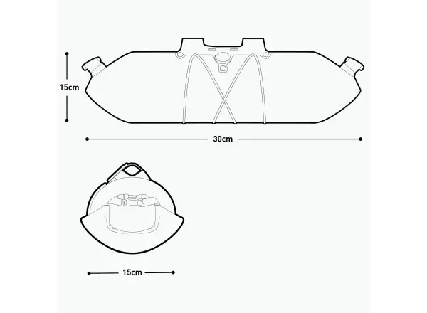 Evoc Handlebar Pack BOA WP 5 brašna na riadidlá Black