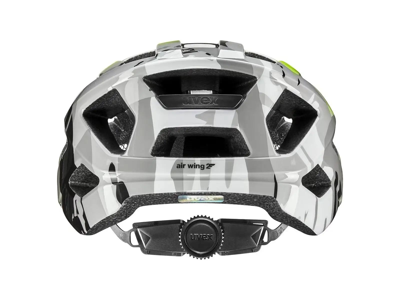 Uvex Air Wing 2 detská prilba Neon Yellow-Black