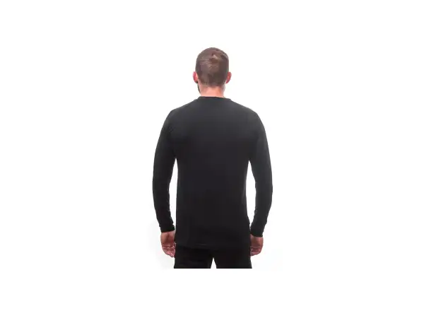 Sensor Merino Air PT Locate pánske tričko dlhý rukáv čierna