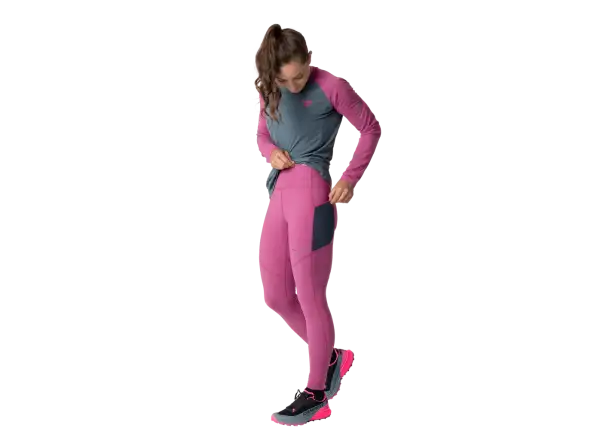 Dynafit Ultra dámske bežecké legíny Magenta