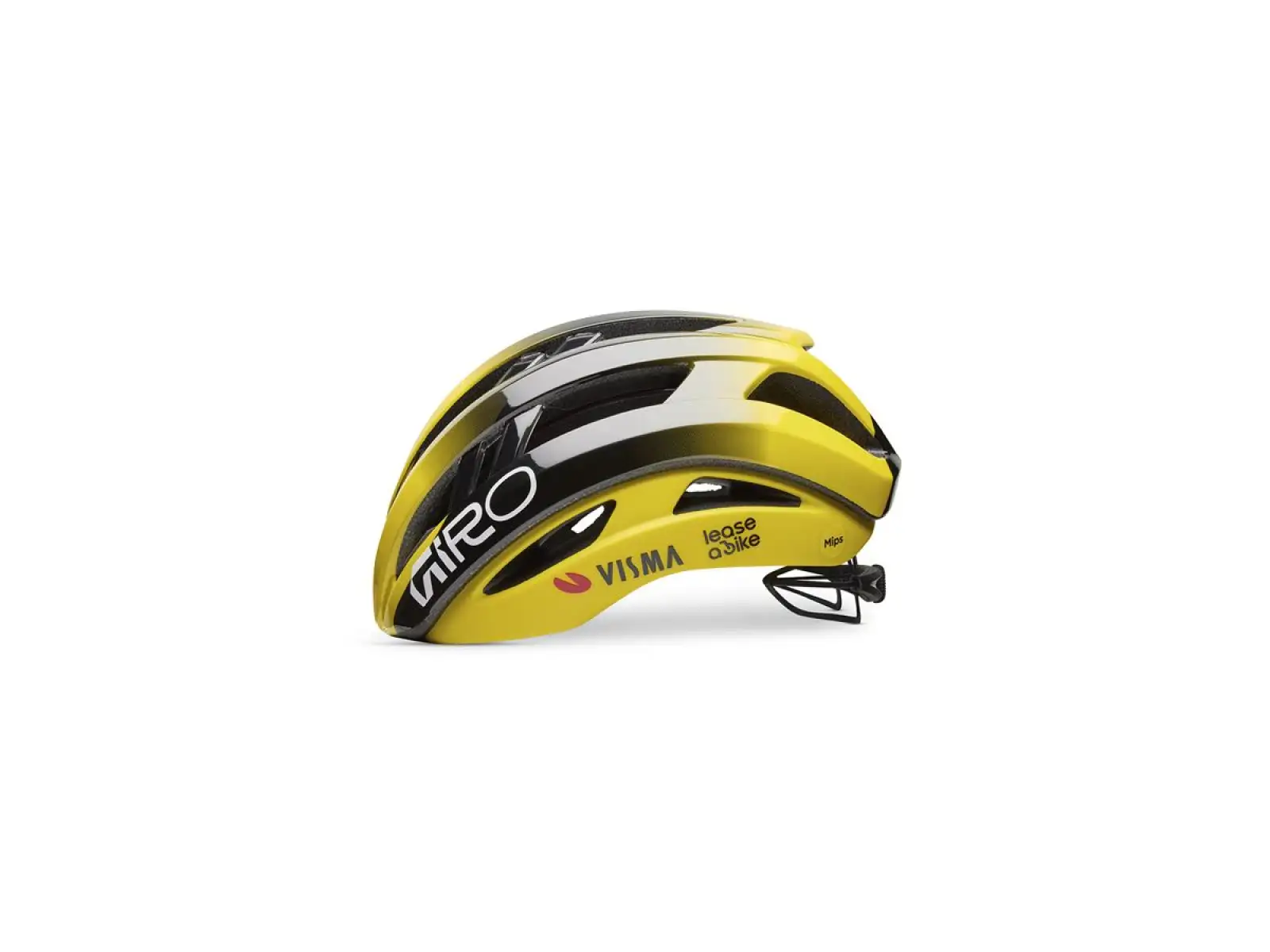 Giro Aries Spherical prilba Mat Black/Yellow Visma