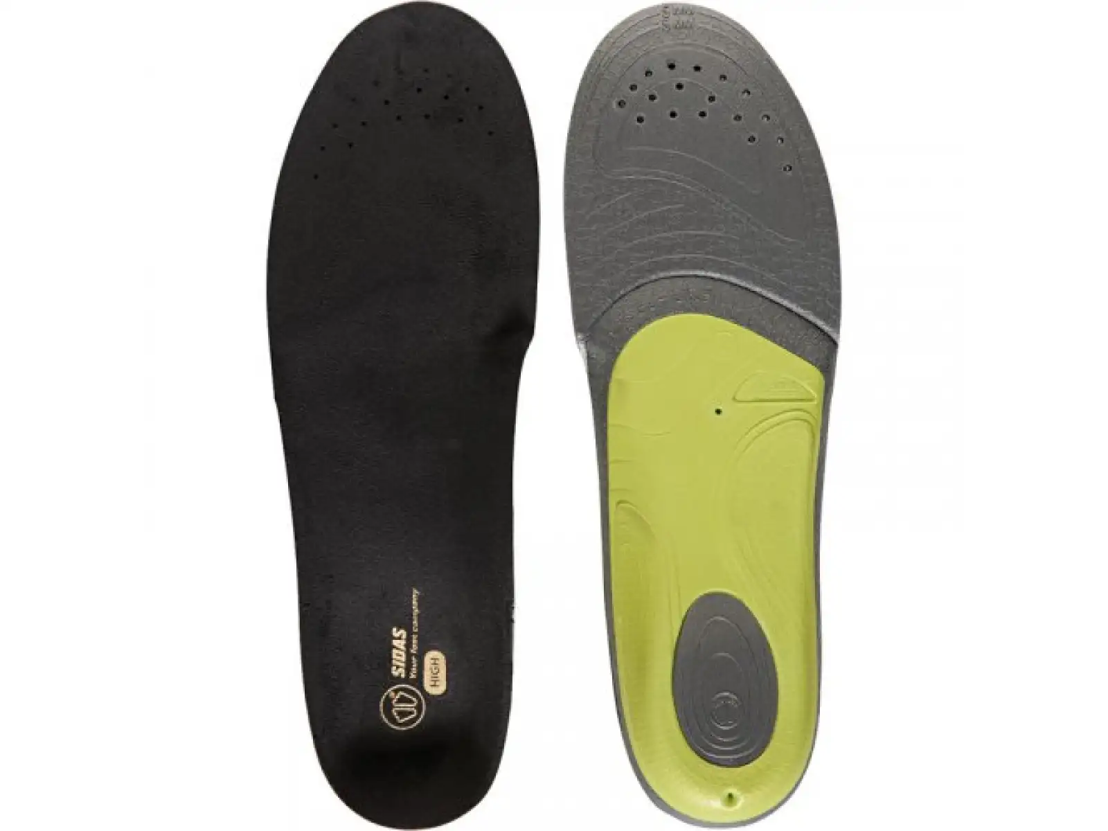 Sidas 3Feet Slim High vložky do topánok vysoká klenba 1 pár
