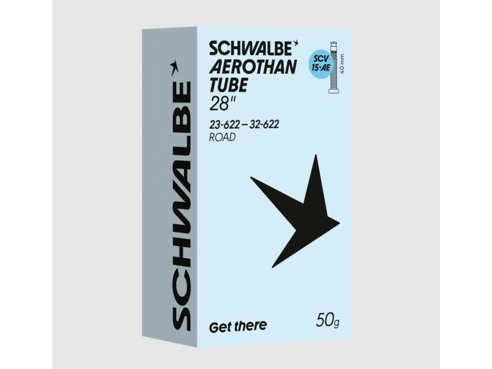 Schwalbe Aerothan 23-32/622 SCV15-AE, TPU cestná duša, ventilček Click Valve 40 mm