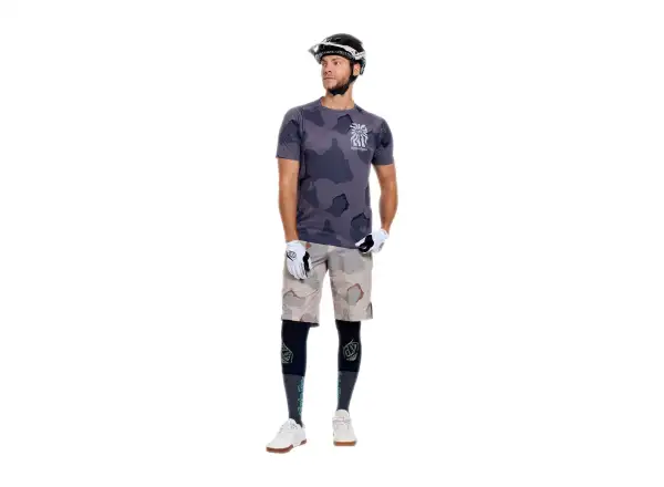 Troy Lee Designs Skyline Pro pánsky dres krátky rukáv Flow Camo Carbon