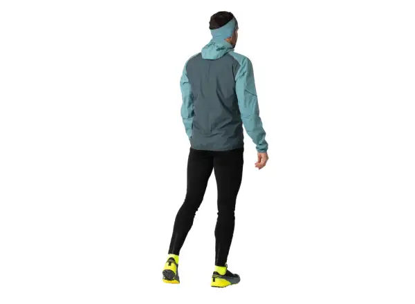 Dynafit Alpine 3 L pánska bežecká bunda Smoke Blue