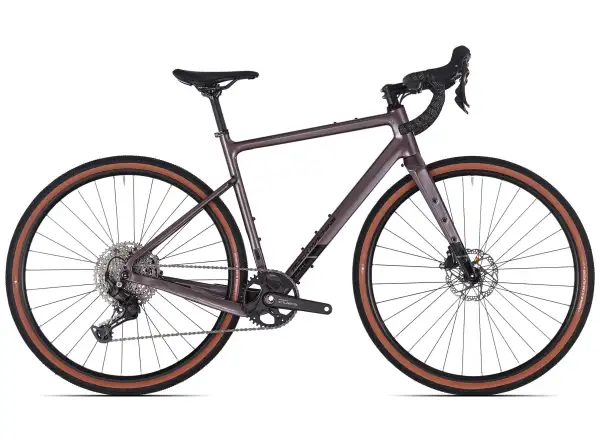 Rock Machine Lukk Cr 30 gravel bicykel Gloss Purple Garnet