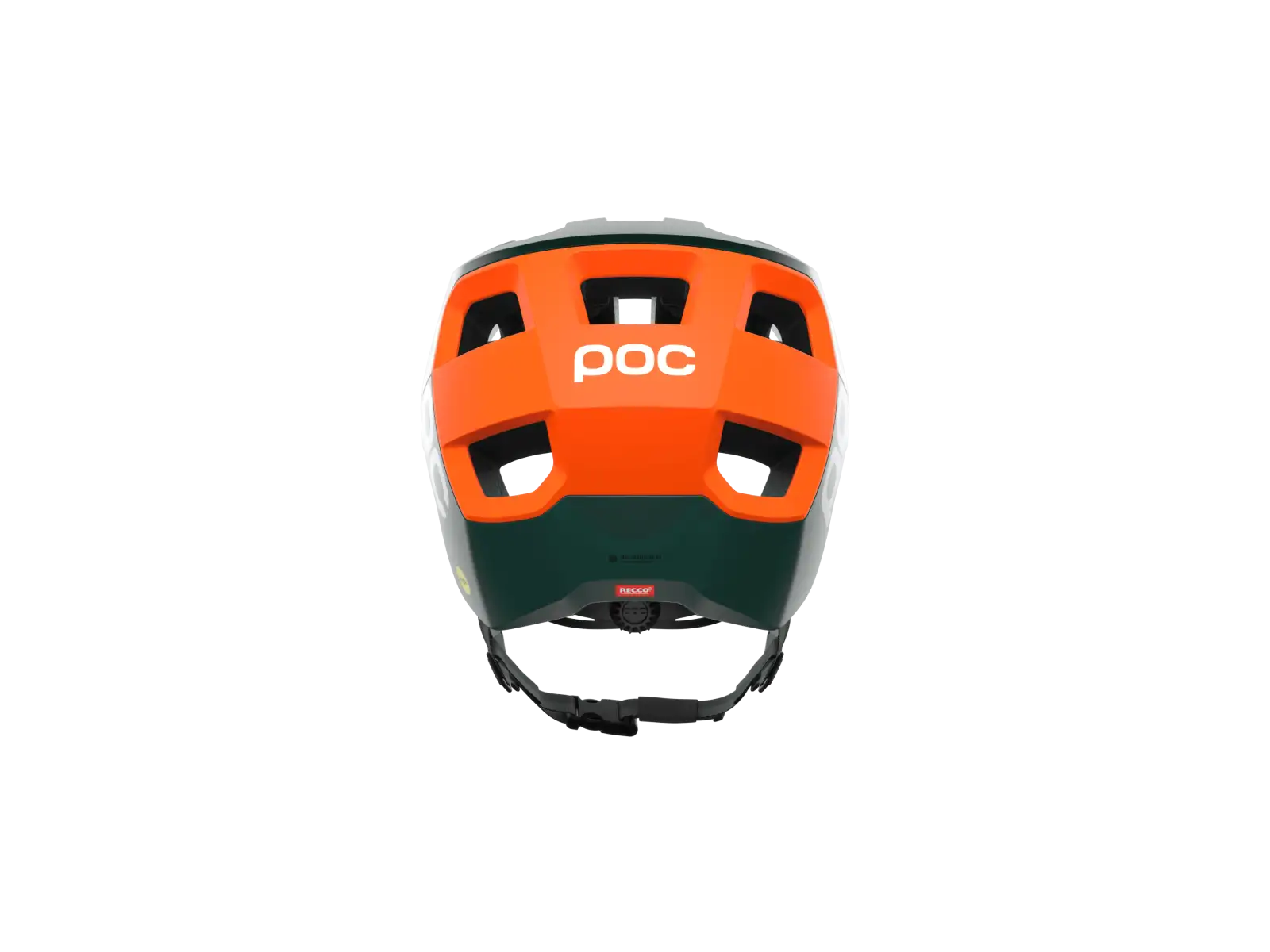POC Kortal Race MIPS MTB prilba Pargasite Green Matt/Fluorescent Orange Matt