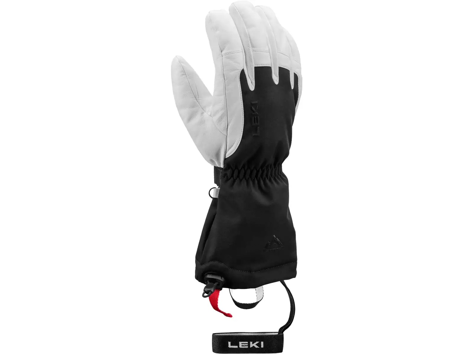 Leki Guide X-Treme Downhill rukavice Black/White