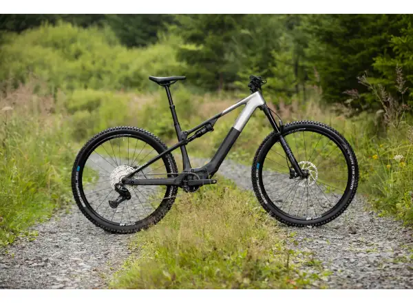 Superior iXF 9.7 celoodpružený elektrobicykel Gloss Chrome / Matte