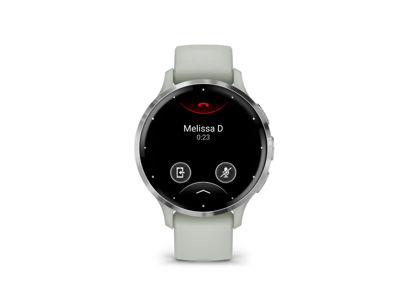 Garmin Venu 3S smart hodinky Silver/Sage Grey