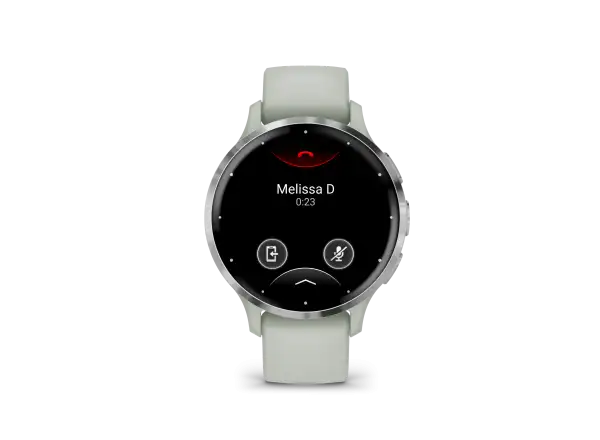 Garmin Venu 3S smart hodinky Silver/Sage Grey