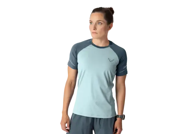 Dynafit Alpine Pro dámske bežecké tričko Cloud Blue