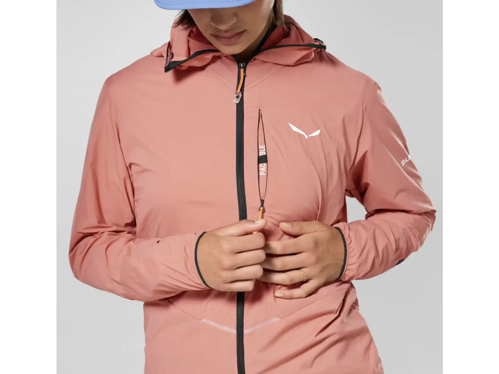 Salewa Pedroc Wind Light dámska bunda Desert Pink