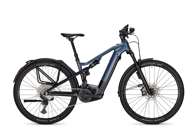 Focus Thron2 6.9 EQP ABS DI horský elektrobicykel Stoneblue Glossy/Magicblack Glossy