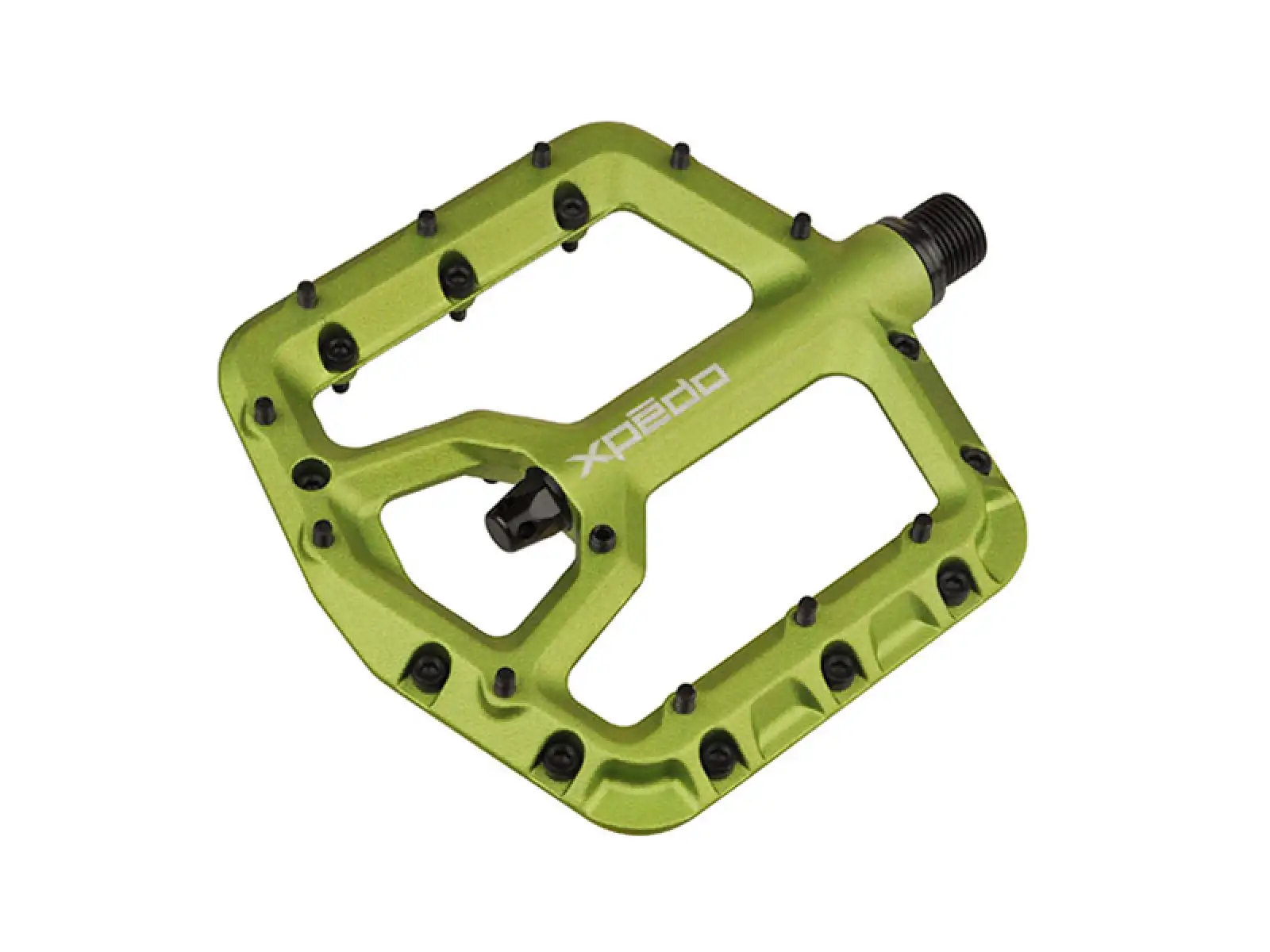 X-pedo Trident Large platformové pedále zelená
